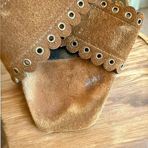 Saint Laurent suede Loulou mules - Picture 3 of 5